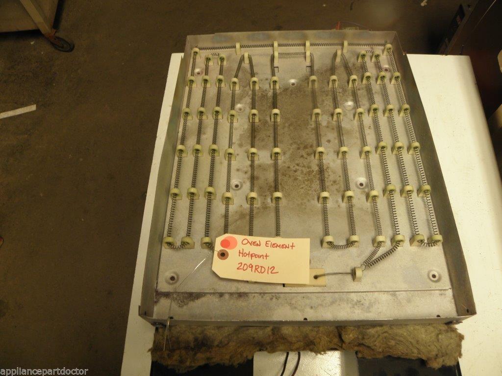 Vintage HOTPOINT STOVE 209RD12 Oven Element USED PART Vintage HOTPOINT STOVE 209RD12 Oven Element USED PART